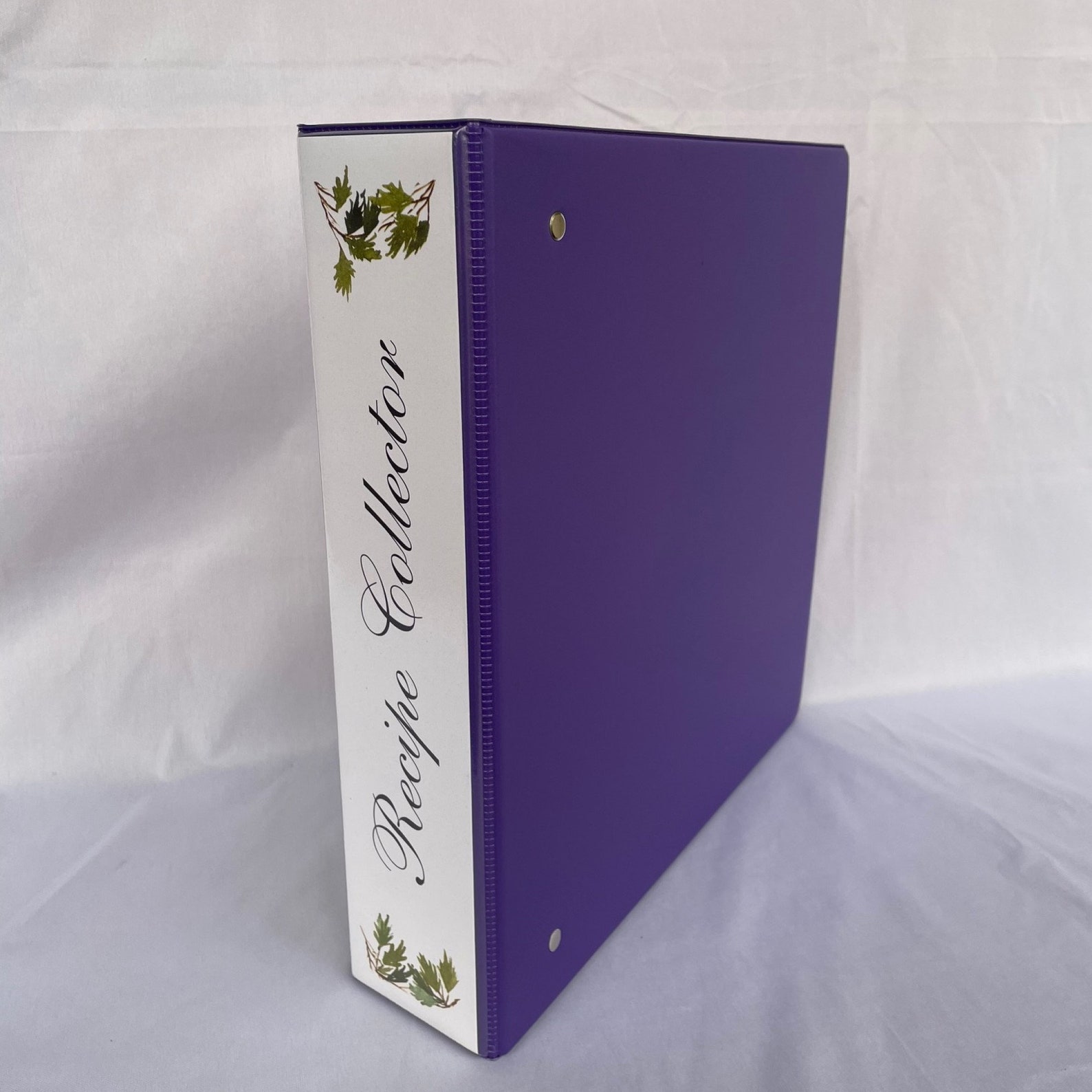 Recipe Collector 3 Ring Binder Organizer Gifts Cards Hobbies Etsy