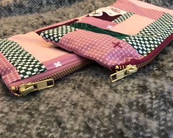Handmade Zippered Pouch