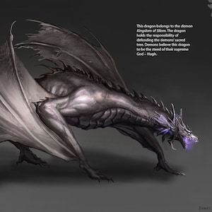 Arte/diseño por encargo de un dragón personalizado