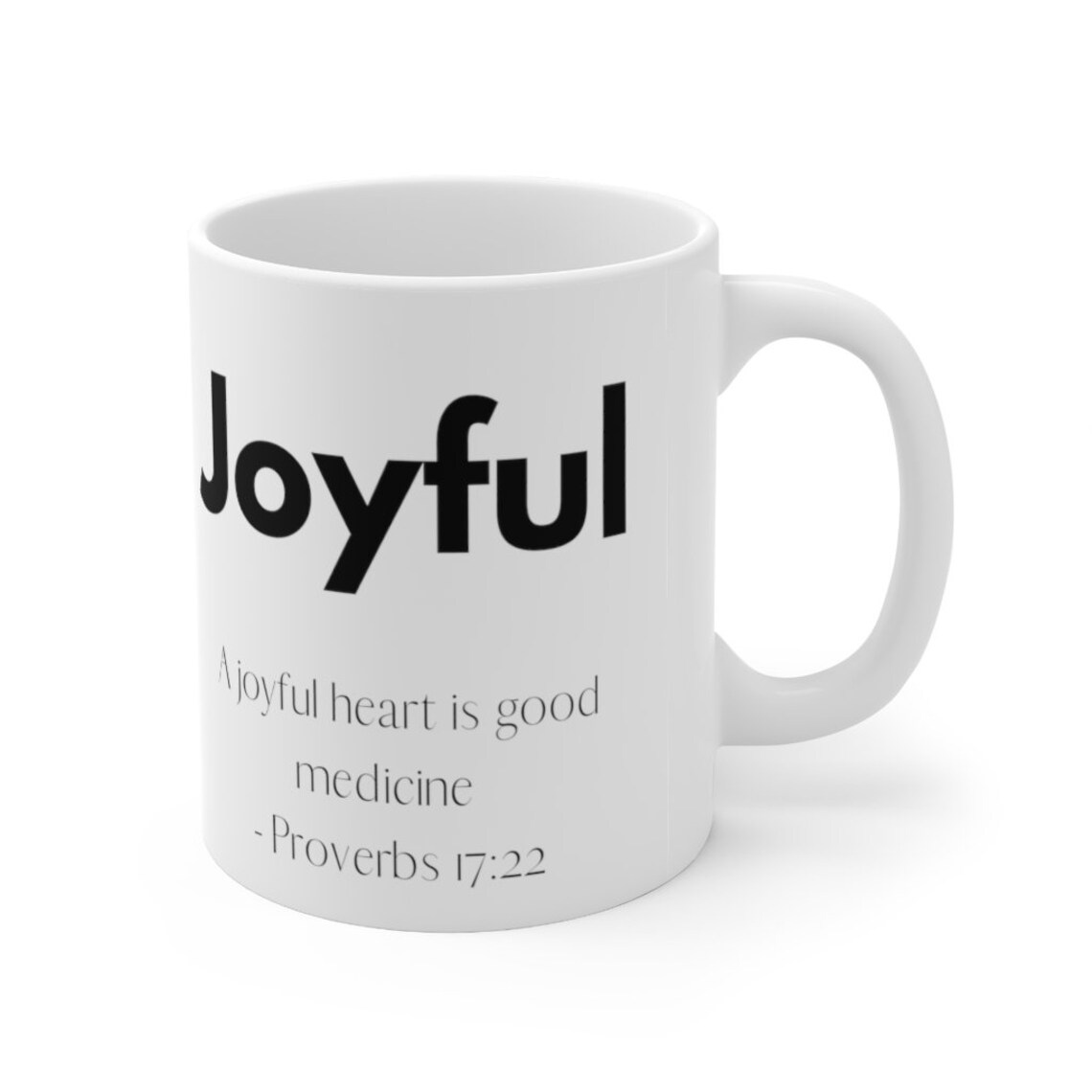 Joyful Proverbs 1722 A joyful heart is good medicine. Etsy