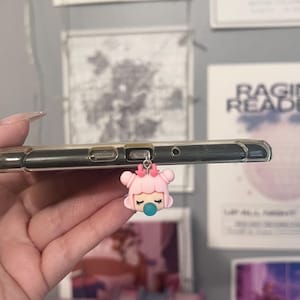 Nanci Bubble Kindle Charm, Phone Charm, USB Charm, Kindle Accessories, iPad/Tablet Accessories, Phone Accessories, Dust Plug