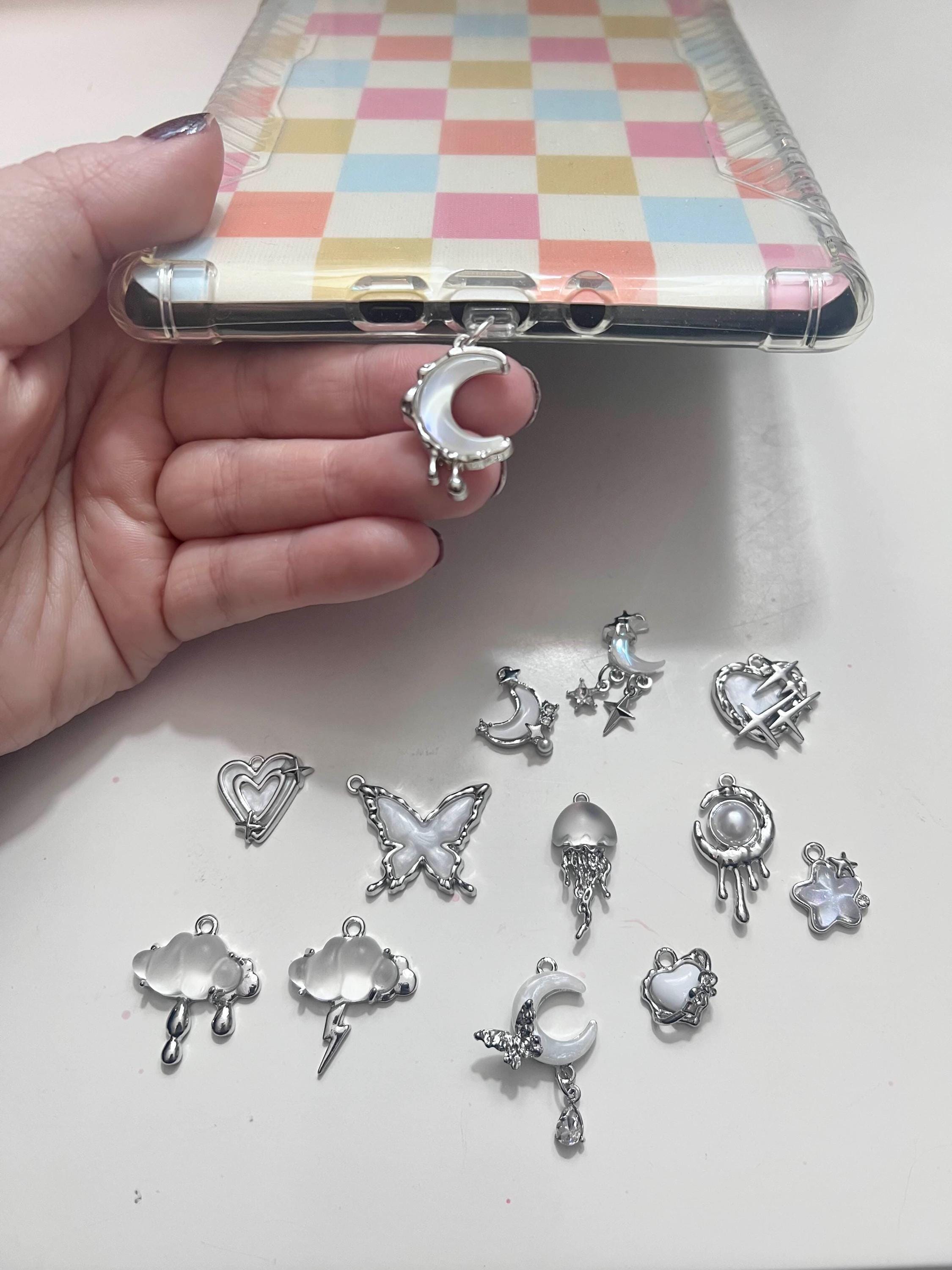 Celestial  Kindle Charm Dust Plug, Coquette Kindle Accessories, Cute E-Reader Charm, Kawaii Bookish Gift,  iPad/Tablet Charm