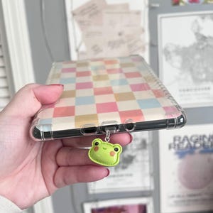 Kawaii Frog Kindle Charm, Phone Charm, USB Charm, Kindle Accessories, iPad/Tablet Accessories, Phone Accessories, Dust Plug
