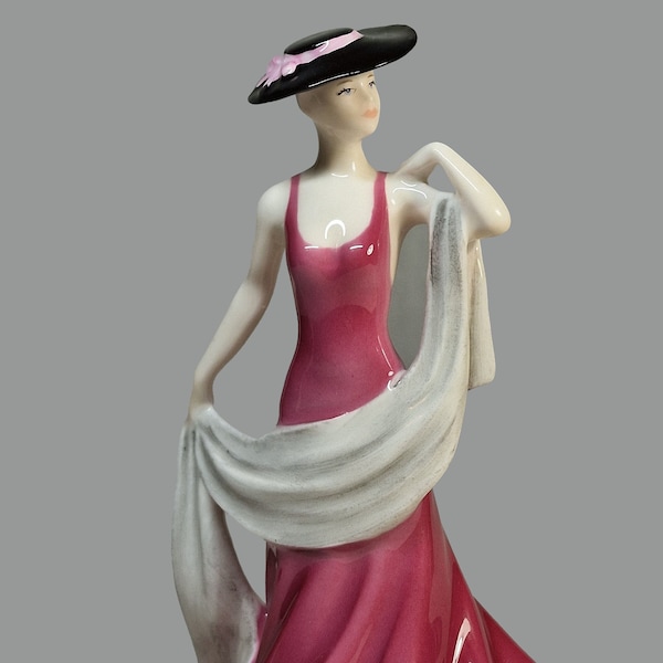 Pre-owned Coalport Debutante Figurine, 'Poppy', modelled by John Bromley and designed by Helen Buckley