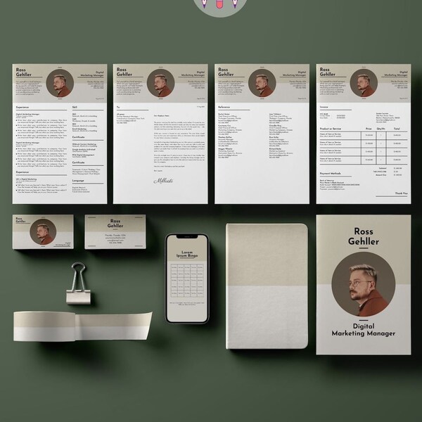 Cover Letter Business Card Resume - Il 600x600.3164485547 T67d 