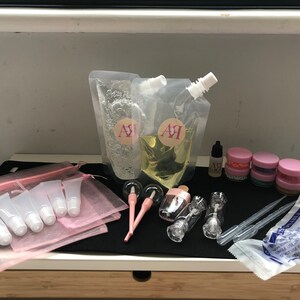 DIY-startpakket voor lipgloss. Geef uw bedrijf een vliegende start. afbeelding 2