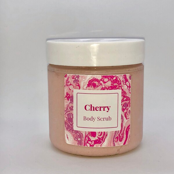 Cherry Foaming Sugar Body Scrub