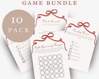 Pizza Baby Shower BINGO Game Pack (Editable Template, Digital Download) A38