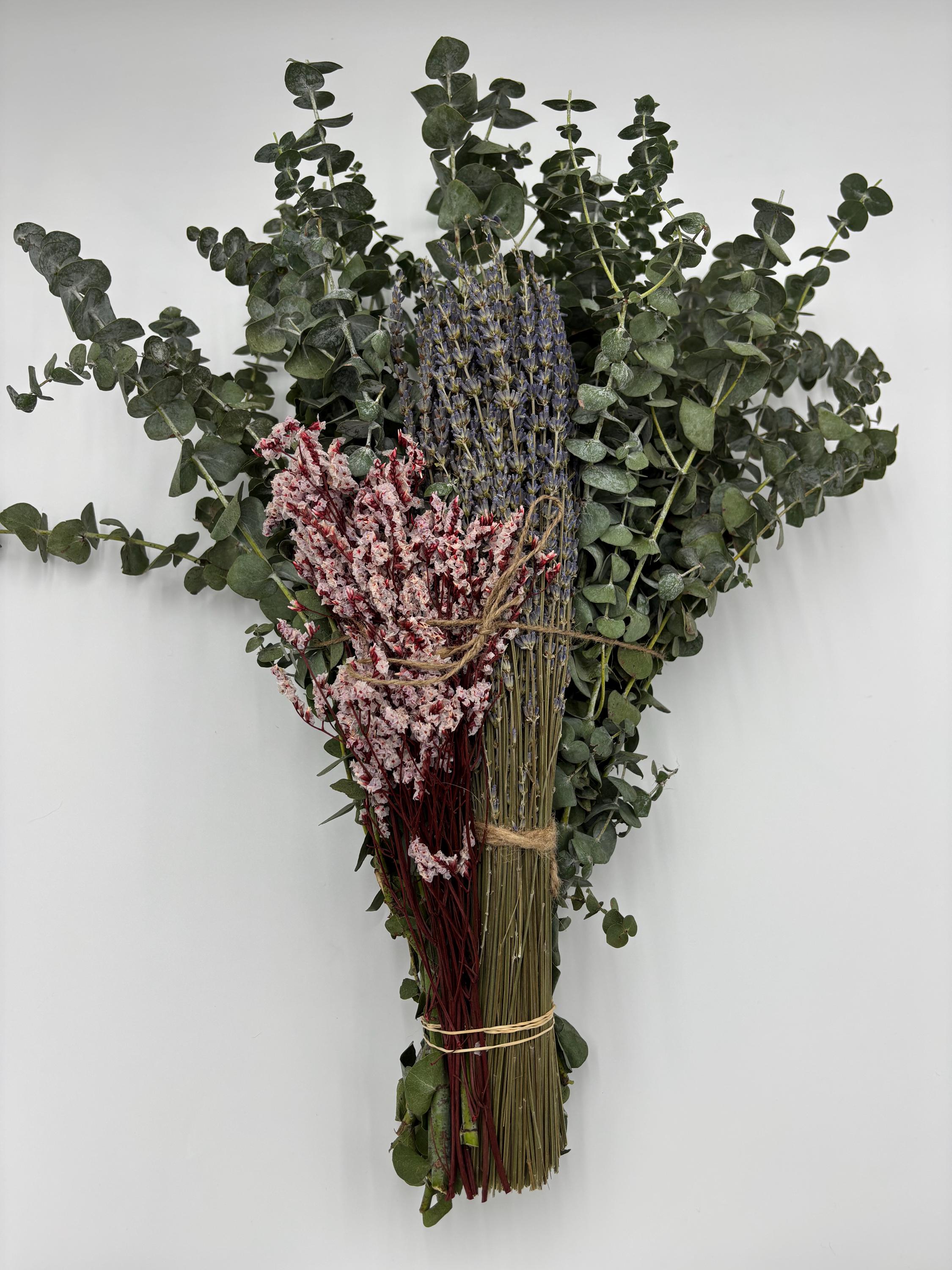 Eucalyptus Lavender Shower Bundle – Pink Sea Lavender, Spa Accessory - Etsy