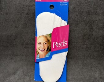 Calcetines invisibles blancos para mujer, marca Vintage, 3 pares.