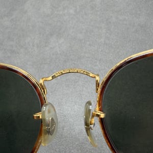 Gafas de sol redondas vintage Ray-Ban W1674 de Bausch & Lomb, talla juvenil. imagen 5