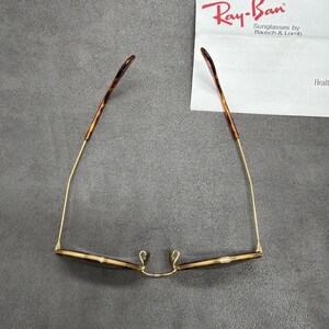 Gafas de sol redondas vintage Ray-Ban W1674 de Bausch & Lomb, talla juvenil. imagen 15
