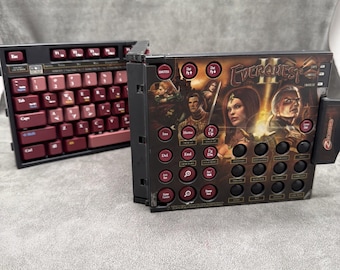 Juego de teclas para teclado de juegos Everquest II 2 Zboard Edición Limitada