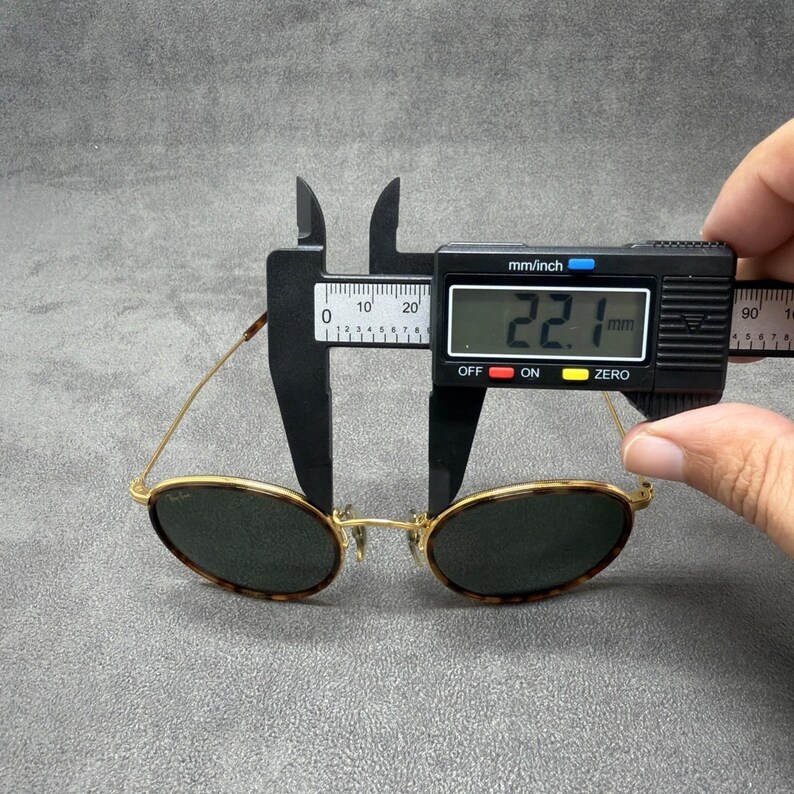 Gafas de sol redondas vintage Ray-Ban W1674 de Bausch & Lomb, talla juvenil. imagen 6