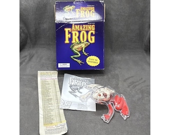 Vintage Becker & Mayer Frog Anatomy Toy Anatomical Model 3D Amazing Frog