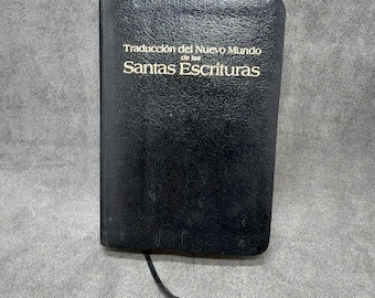 Traduccion del Nuevo Mundo de las Santas Escrituras SOFT COVER Biblia 1987