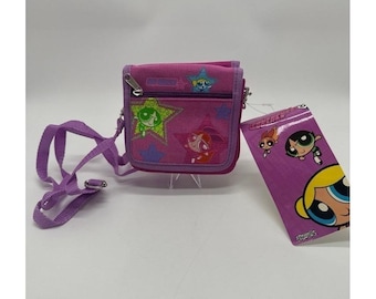 Powerpuff Girls Wallet With Shoulder Strap PINK