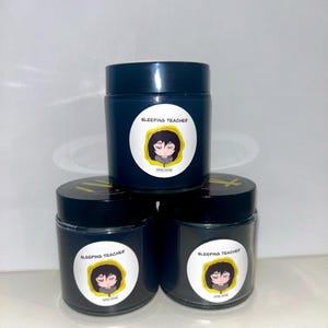 Sleeping Teacher || anime inspired candles|| 4oz|| MHA