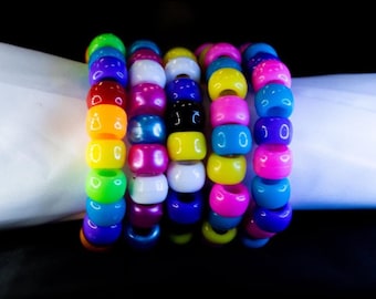 Kandi Pride & Pronoun bracelets