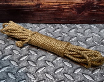 Jute Rope - 6mm Natural