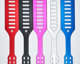 Premium Metal Spanking Paddle  - RAILED