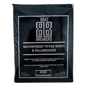 Brat Breakers Waterproof Fitted Sheet Sets