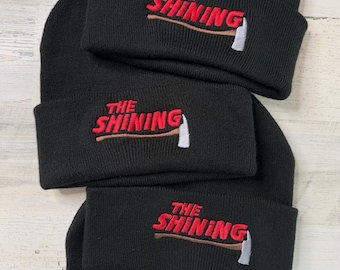 Lśniąca haftowana czapka