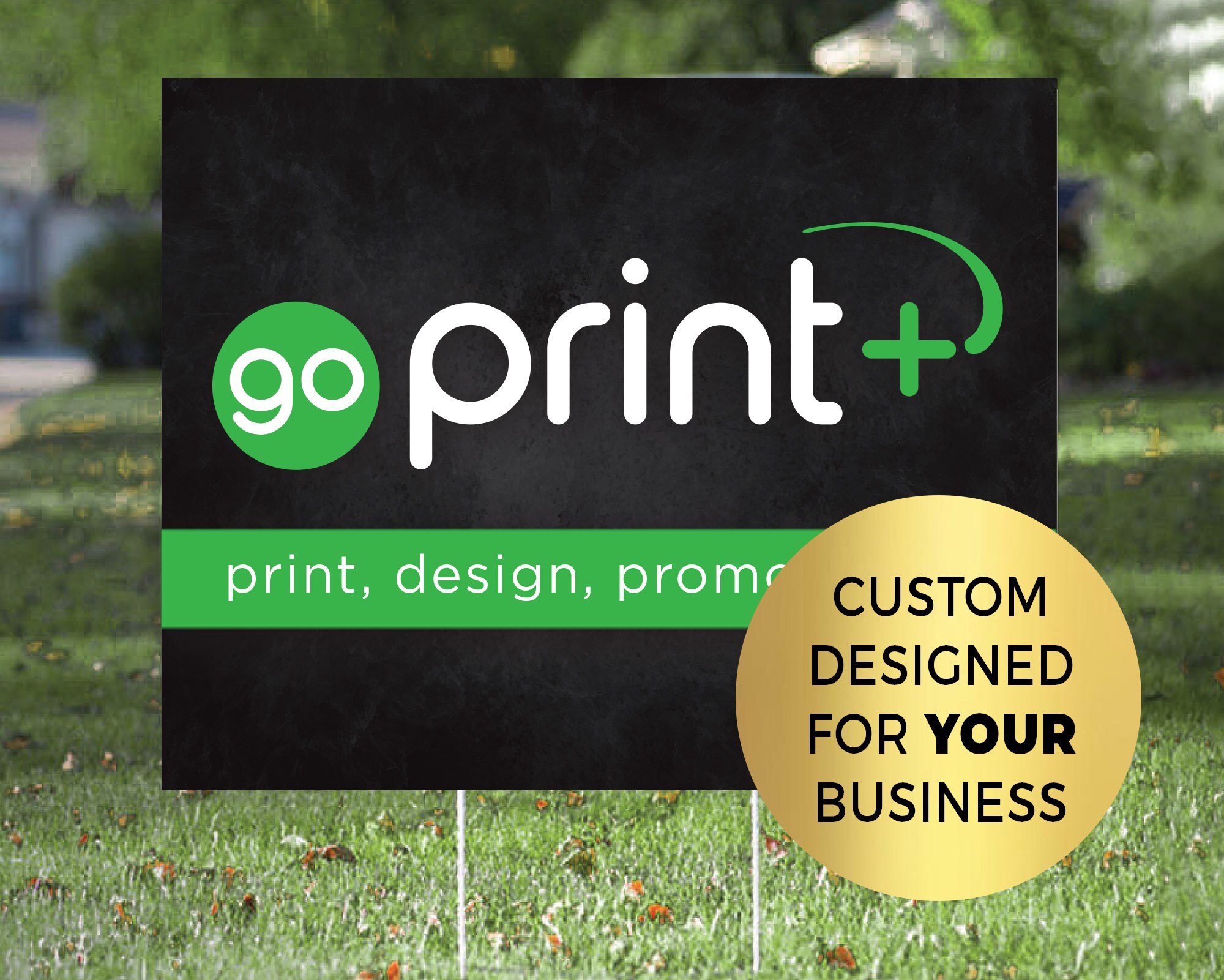 Custom 24x36 Double Sided Yard Signs With Stakes Etsy UK