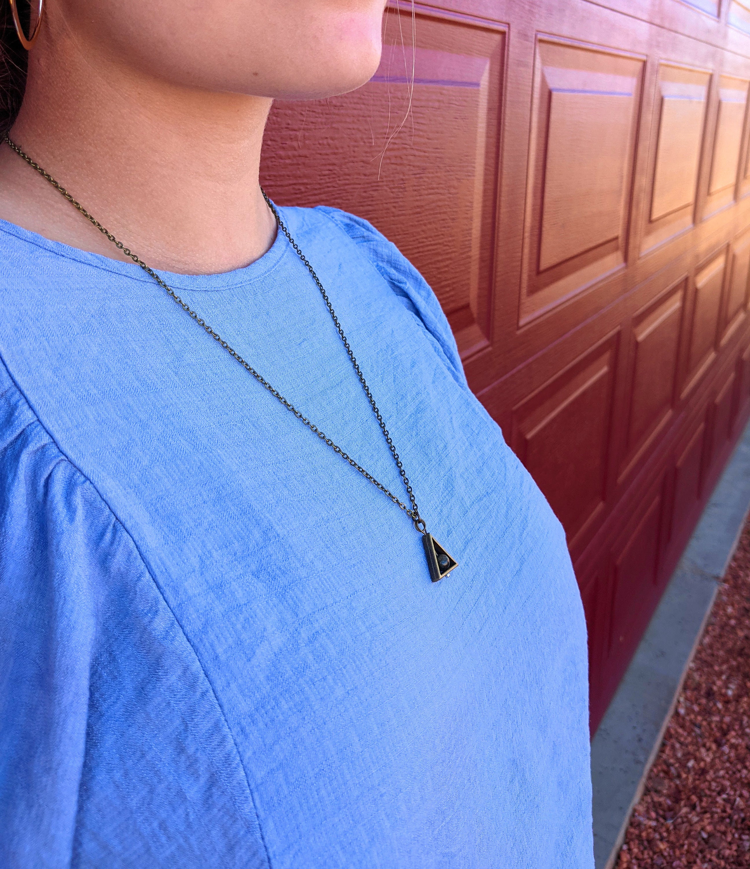 Harry Potter Jewelry Harry Potter Necklace Gemstone Pendant Etsy