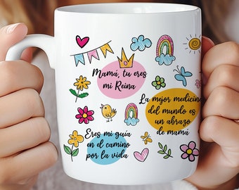 Spanish Mug for Mom Sublimation Design (Digital Download)