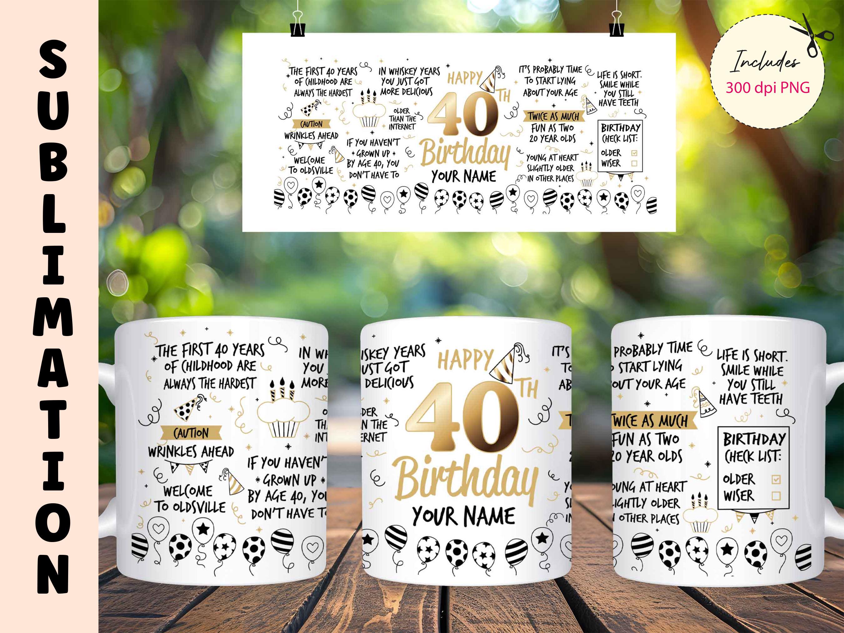 40. Geburtstag Tasse Mann Geschenk 40er Geschenkidee 40 Vater Männer Lustig - TrendationStore 40. Geburtstag Tasse Mann Geschenk 40er Geschenkidee 40 Vater Männer Lustig - TrendationStore