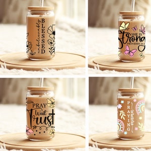 Faith SVG Bundle: Christian Beer Can Glass Wrap (Digital Download)