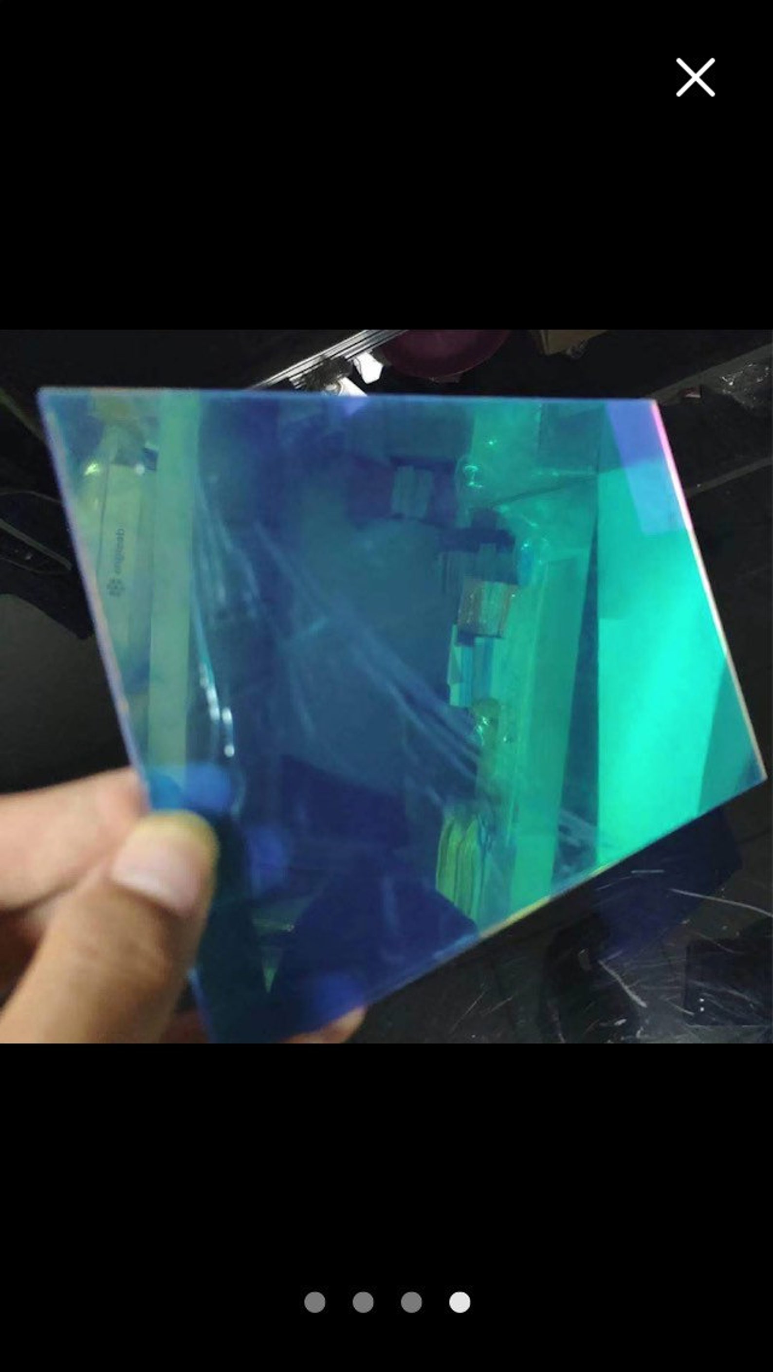 dichroic plexiglass