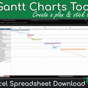 Automatic Gantt Chart Generator - Simple to use Excel Gantt Chart creation