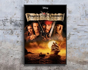 PIRATES OF THE CARIBBEAN A3 REPOSITIONAL FABRIC POSTER 8