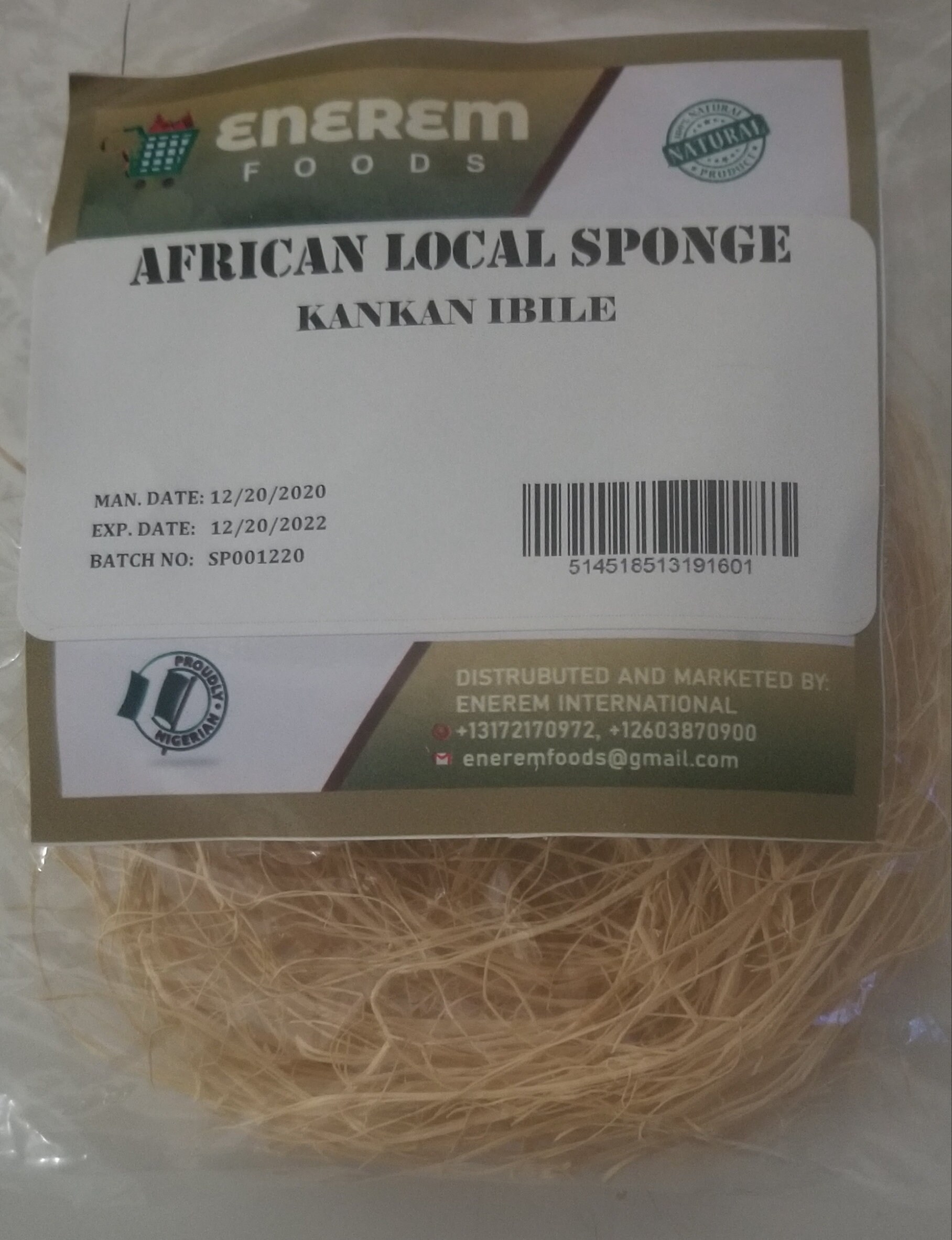 African Local Sponge 3 pcs /Kankan ibile 3pcs / Spiritual Bath Etsy