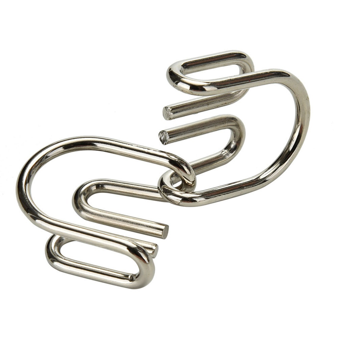 Metal Crafts Chinese Ring Puzzle IQ Brain Teaser Etsy