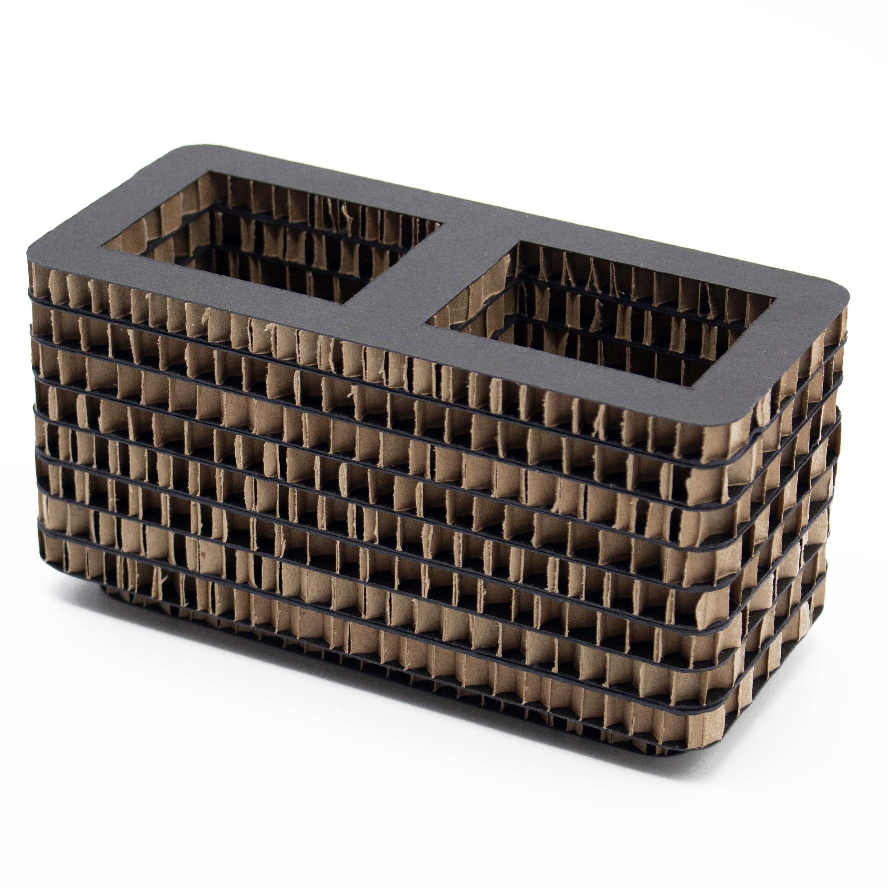 Pen holder cardboard organizer ecological office product Etsy