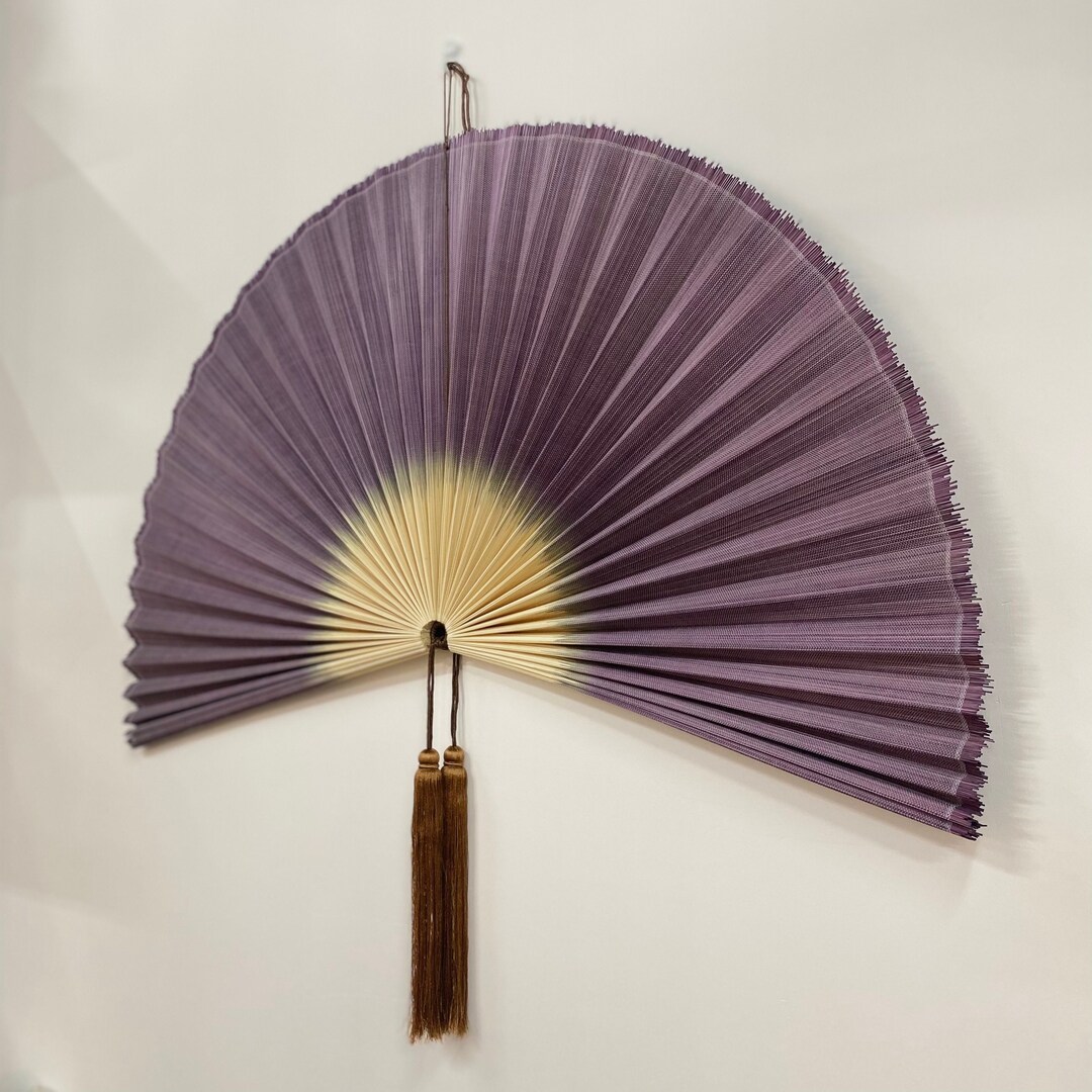 Bamboo Wall Fan Decorative Bamboo Fan Home Decoration Fan Etsy