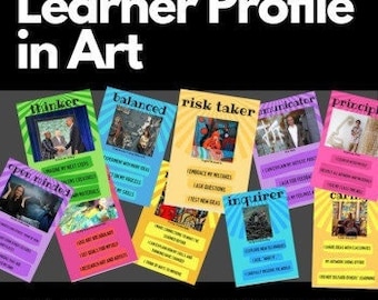 PYP Learner Profile Library Bunting - Etsy