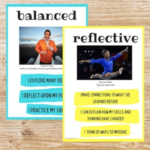 IB Learner Profile Posters for MYP and PYP - Etsy