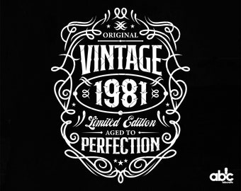 Download Vintage 1981 Svg Etsy