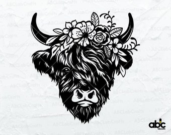 Free Free 240 Scottish Highland Cow Svg SVG PNG EPS DXF File