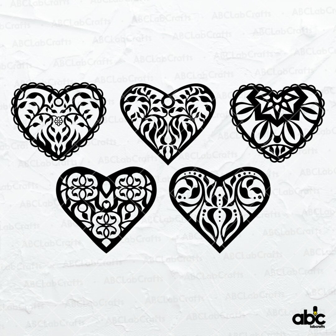 Heart Svg Bundle | Heart Png | Heart Cut Files | Heart Clipart | Heart ...