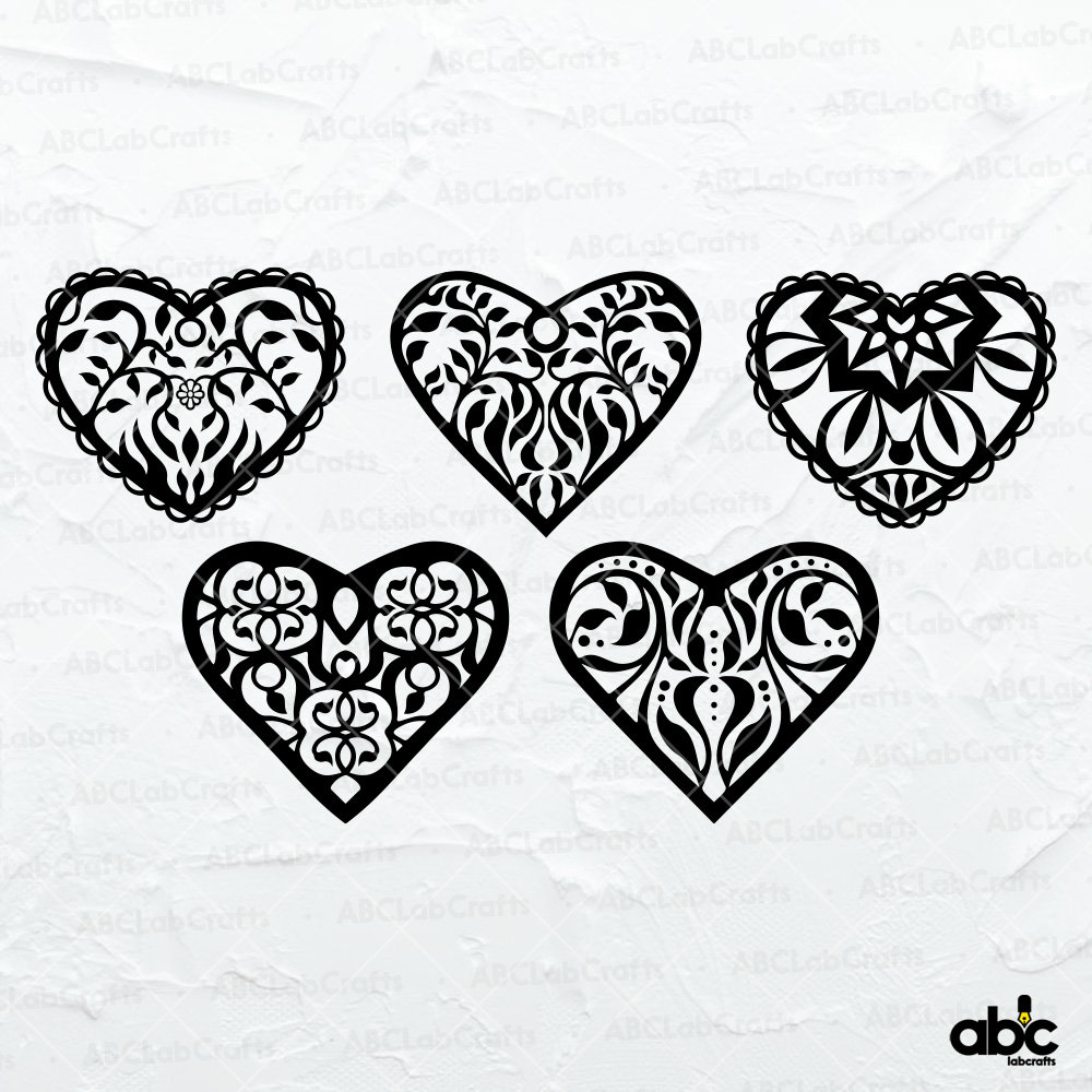 Heart Svg Bundle | Heart Png | Heart Cut Files | Heart Clipart | Heart ...