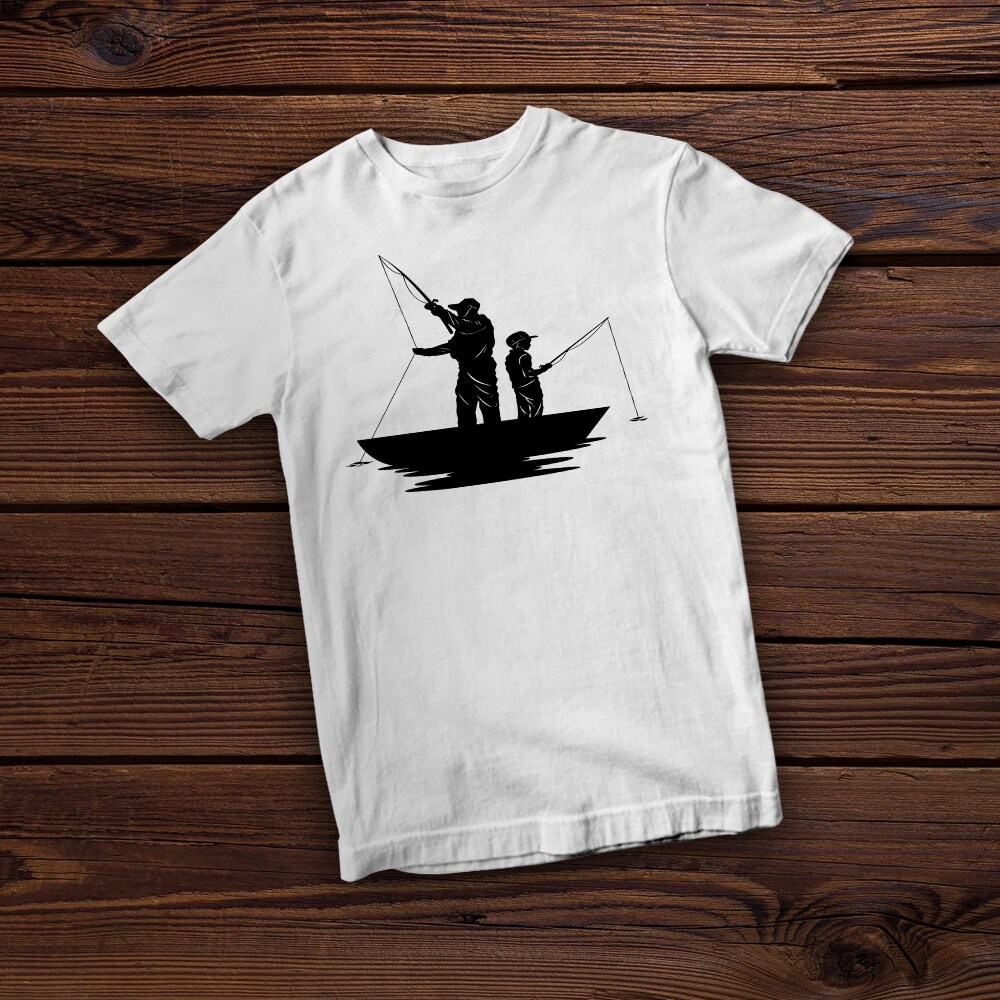 Fishing Father and Son Svg File Fishing Shirt Fishing Svg Like Father Like  Son Svg Reel Cool Dad Dad and Son Svg Dad Life 
