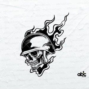 Motorbiker Skull Svg File | Biker Shirt | American Biker | Motorbike Svg | Biker | Biker Skull Svg | Skull Clipart | Biker Clipart | Biker