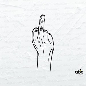 Middle Finger Svg File | Finger Sign Svg | Adult Humor Svg | Funny Svg | Finger Svg | Middle Finger Png | Cut File