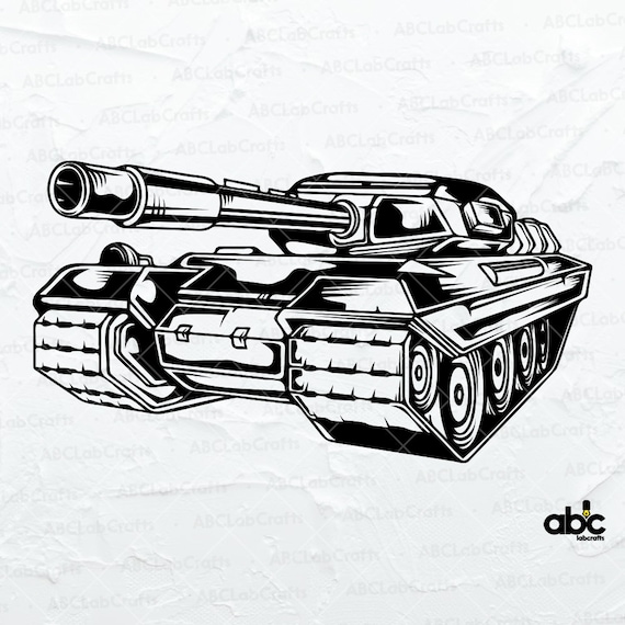 Military Tank Svg File Tank Svg United States Tank Svg Etsy