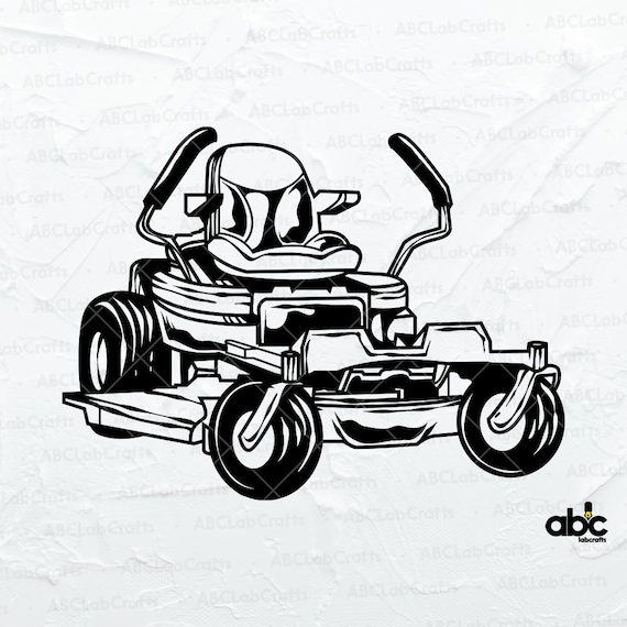 Lawn Mower Svg File Zero Turn Lawn Mower Clipart Zero Turn Lawn Mower Svg Lawn  Mower Clipart Cutting Files - Etsy